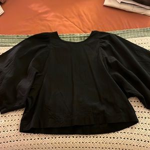 Levi’s bat wing short-sleeve blouse